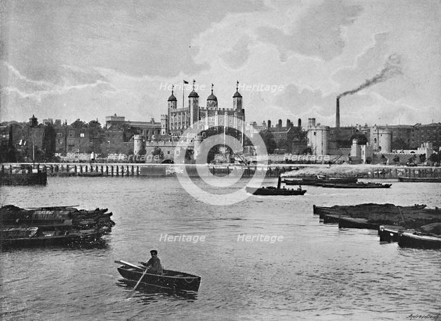 'The Tower of London', c1896. Artist: York & Son.