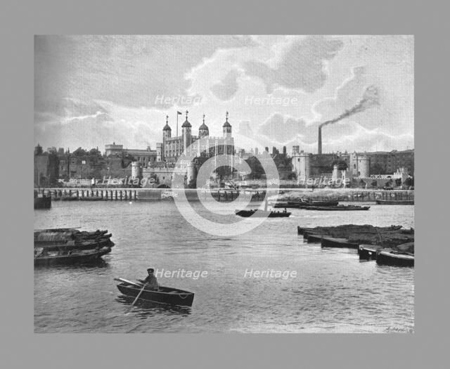 The Tower of London, c1900. Artist: York & Son.