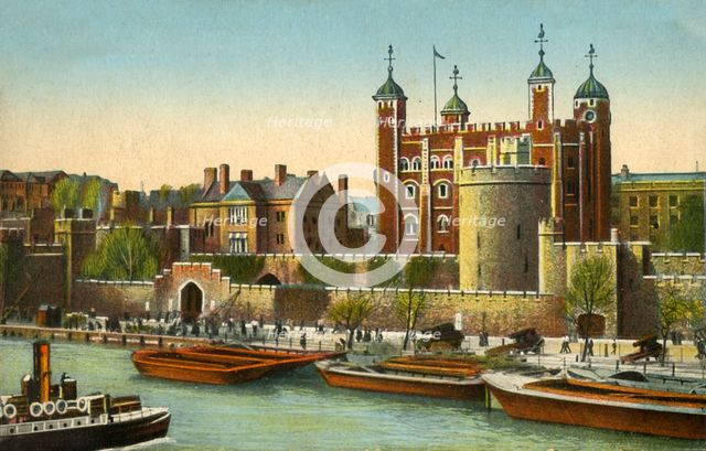 The Tower of London, c1910. Creator: Unknown.