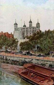 The Tower of London, c1930s. Artist: Donald McLeish