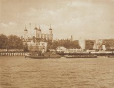 The Tower of London. From the album: Photograph album - London, 1920s. Creator: Harry Moult