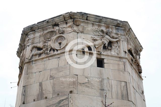 The Tower of the Winds, Roman Agora, Athens, Greece. Creator: Samuel Magal.