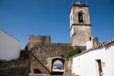 The tower of the gate at Monsaraz, Potugal, 2009. Creator: Samuel Magal
