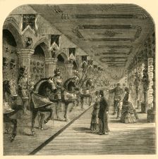 The Tower Horse Armoury c1872. Creator: Unknown