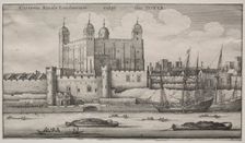 The Tower, London. Creator: Wenceslaus Hollar (Bohemian, 1607-1677)