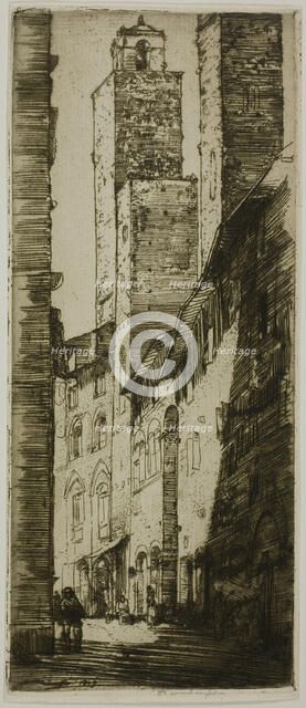 The Towers, 1909. Creator: Donald Shaw MacLaughlan.