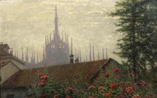 The Towers of the Duomo, 1900-1901. Creator: Morbelli, Angelo (1853-1919)