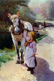 The Towing Path 1900 (1902-1903).Artist: Roland Wheelwright