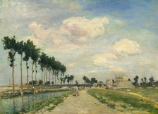 The Towpath, 1864. Creator: Johan Barthold Jongkind