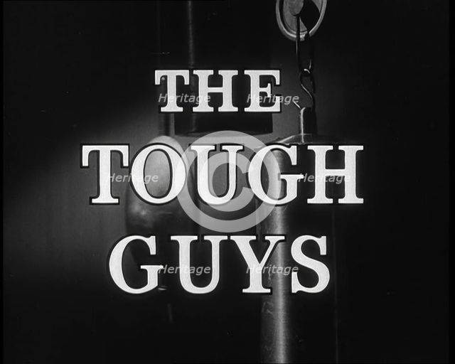 "The Tough Guys", title card, 1930.  Creator: British Pathe Ltd.