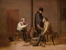 The Tough Story - Scene in a Country Tavern, 1837. Creator: William Sidney Mount