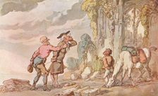 The Tour of Dr. Syntax in Search of the Picturesque, 19th century, (1907) Artist: Thomas Rowlandson