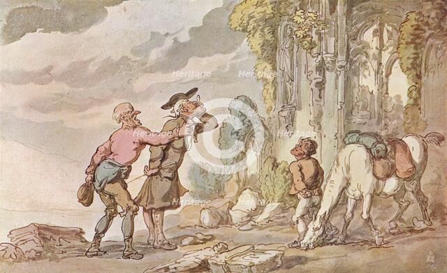 The Tour of Dr. Syntax in Search of the Picturesque, 19th century, (1907) Artist: Thomas Rowlandson