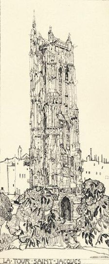 The Tour St Jacques 1915. Artist: Jessie Marion King