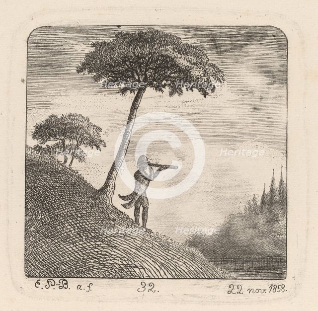 The Tourist, 1858. Creator: Emmanuel Phélippes-Beaulieu.