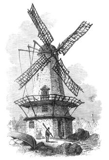 The Tourist in Iceland: old windmill, Reykjavik, 1881. Creator: Unknown