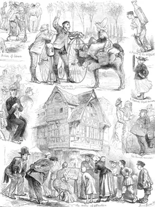 The Tourist in Normandy, 1881. Creator: Unknown