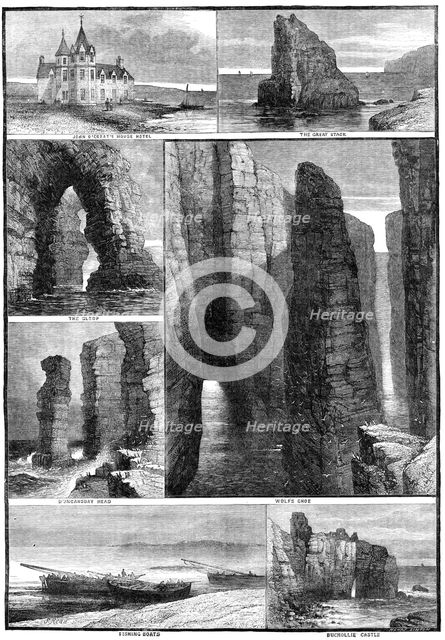 The Tourist in Scotland: John O' Groat's, 1881. Creator: Henry Duff Linton.