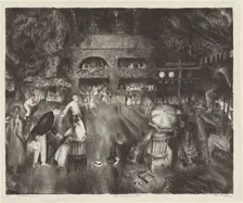 The Tournament, 1920. Creator: George Wesley Bellows
