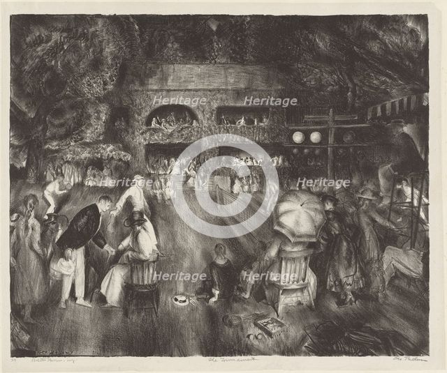 The Tournament, 1920. Creator: George Wesley Bellows.