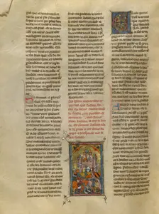 The Tournament before the Castle of Pucelles, about 1320-1340. Creator: Unknown