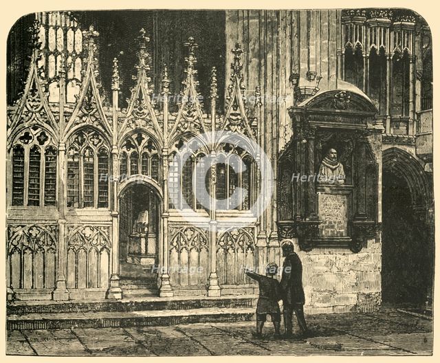 'The Transept of the Martyrdom', 1898. Creator: Unknown.