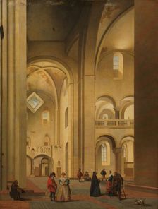 The Transept of the Mariakerk in Utrecht, Seen from the Northeast, 1637. Creator: Pieter Jansz Saenredam