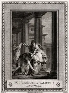 The Transformation of Galanthis into a Weasel 1777. Artist: W Walker