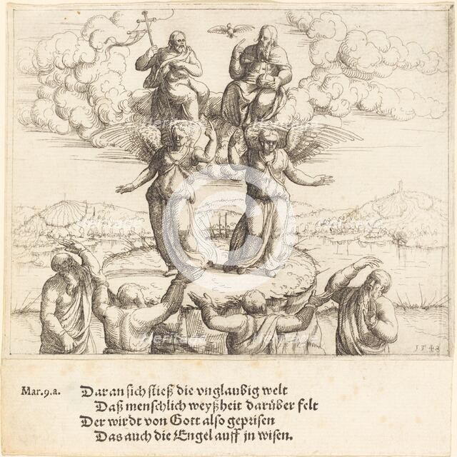 The Transfiguration, 1548. Creator: Augustin Hirschvogel.