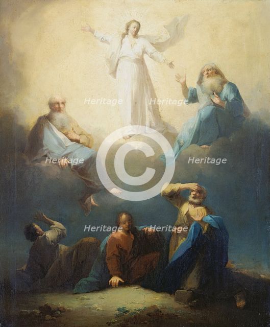 The Transfiguration, c1750-1765. Creator: Johann Georg Trautmann.
