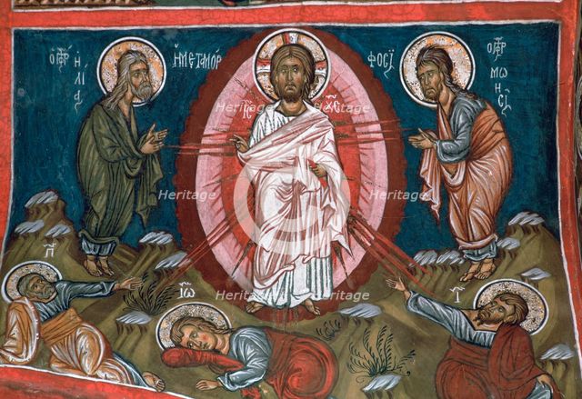 The Transfiguration of Christ, 12th century. Artist: Unknown