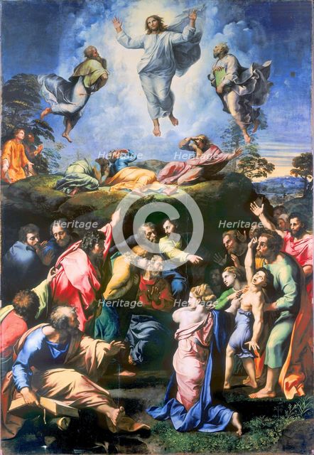 The Transfiguration of Christ. Artist: Raphael (1483-1520)