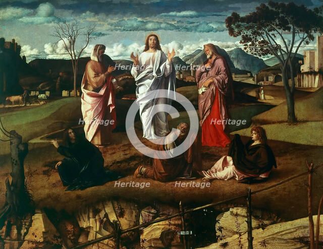 The Transfiguration of Christ, c. 1480. Creator: Bellini, Giovanni (1430-1516).
