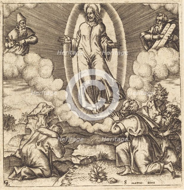 The Transfiguration, probably c. 1576/1580. Creator: Leonard Gaultier.