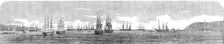 The Transport Fleet Embarking the Troops, at Varna, 1854. Creator: Unknown