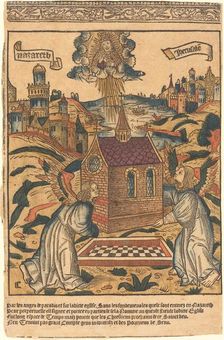 The Transportation of the Holy House of Loreto, 1494. Creator: Unknown