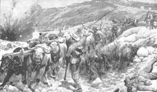 The Transvaal War,1899-1901: The Bluejackets Saving a Gun (1901). Creator: Unknown