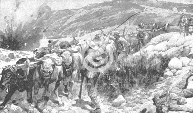 'The Transvaal War,1899-1901: The Bluejackets Saving a Gun', (1901).  Creator: Unknown.