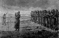 The Transvaal War: with the Natal Field Force - an outlying picket at dawn, 1881. Creator: Unknown