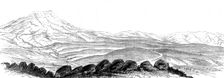 The Transvaal War: the Boers position at Laing's Neck, 1881. Creator: Unknown
