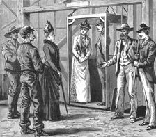 'The Transvaal Gold Fields and how to reach them--Ladies visit to the Jumpers Gold Mining... 1890. Creator: Unknown