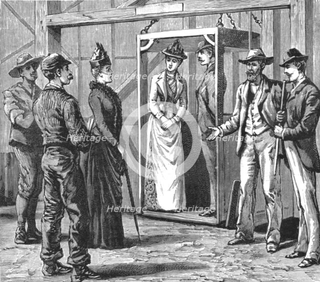 ''The Transvaal Gold Fields and how to reach them--Ladies visit to the Jumpers Gold Mining...',1890. Creator: Unknown.