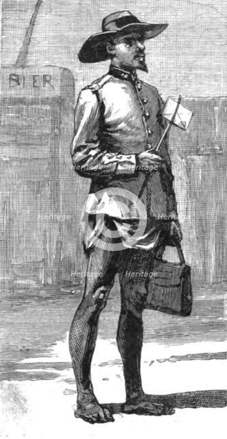''The Transvaal Gold Fields and how to reach them--The Marabastad Post Arrives', 1890. Creator: Unknown.
