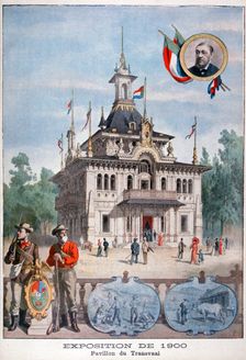 The Transvaal pavilion at the Universal Exhibition of 1900, Paris, 1900
