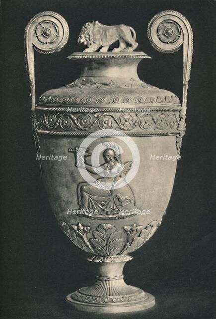 'The Trafalgar Vase at Lloyd's', 1805-1806, (1928). Artists: Digby Scott, Unknown.