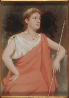 The Tragedy, study after Miss Dudlay, c1884. Creator: Joseph Blanc