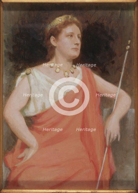 The Tragedy, study after Miss Dudlay, c1884. Creator: Joseph Blanc.