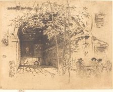 The Traghetto, No.II, 1880. Creator: James Abbott McNeill Whistler