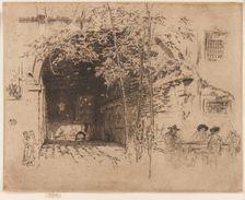 The Traghetto, No. 2, 1879-1880. Creator: James Abbott McNeill Whistler