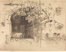 The Traghetto, No.II, 1879/1880. Creator: James Abbott McNeill Whistler